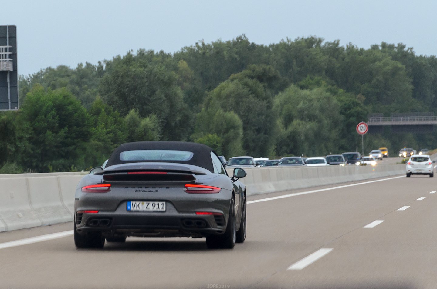 VK Z 911, Porsche 911 7th gen Cabrio (991.2), facelift, 2015–2019