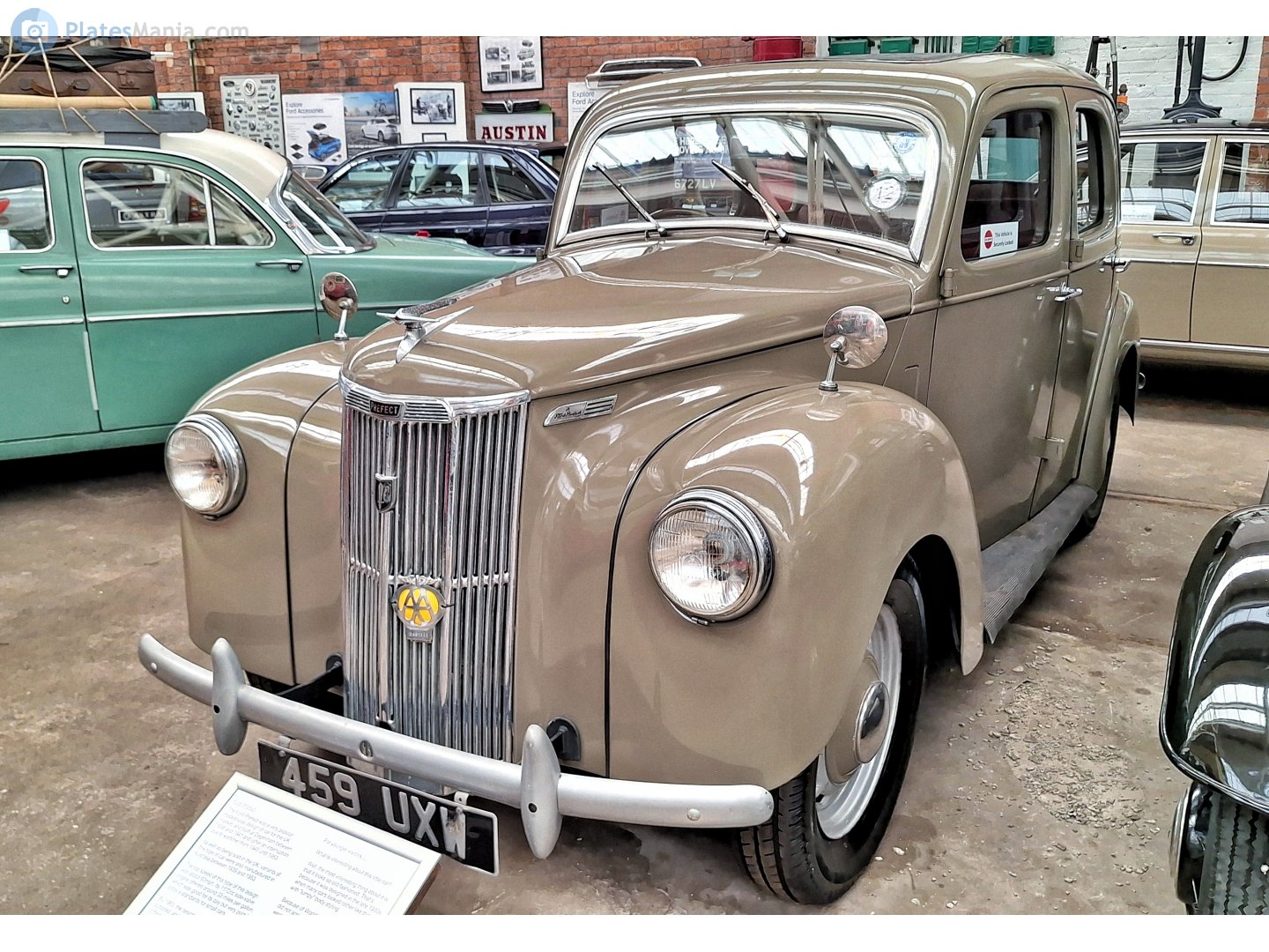 459UXW, Ford Prefect 2nd gen (A493A), 1949–1953