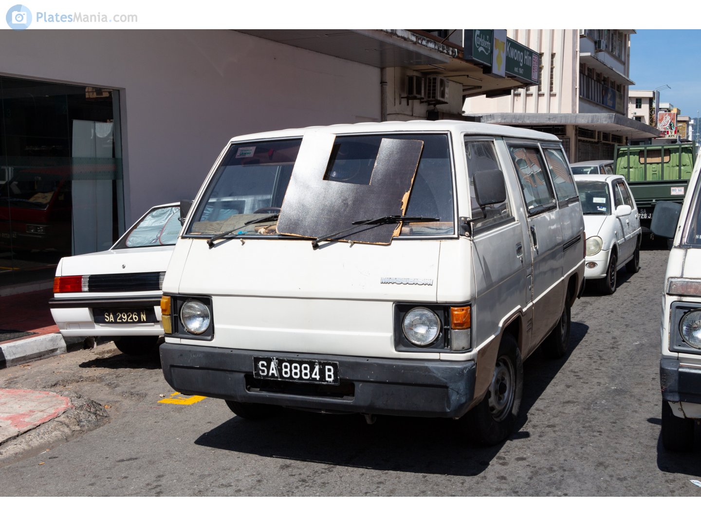 SA 8884 B, Mitsubishi Delica 2nd gen (Star Wagon) Van, 1979–1986