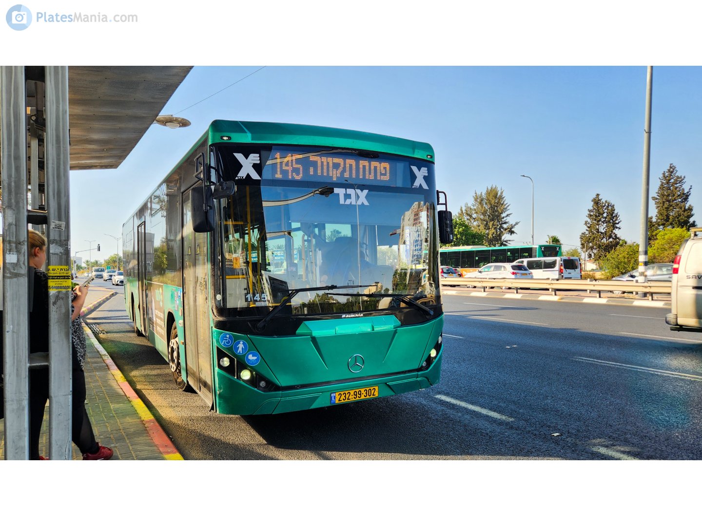 232-99-302, Merkavim Pioneer 3465 Pioneer (Mercedes-Benz OC500LE)