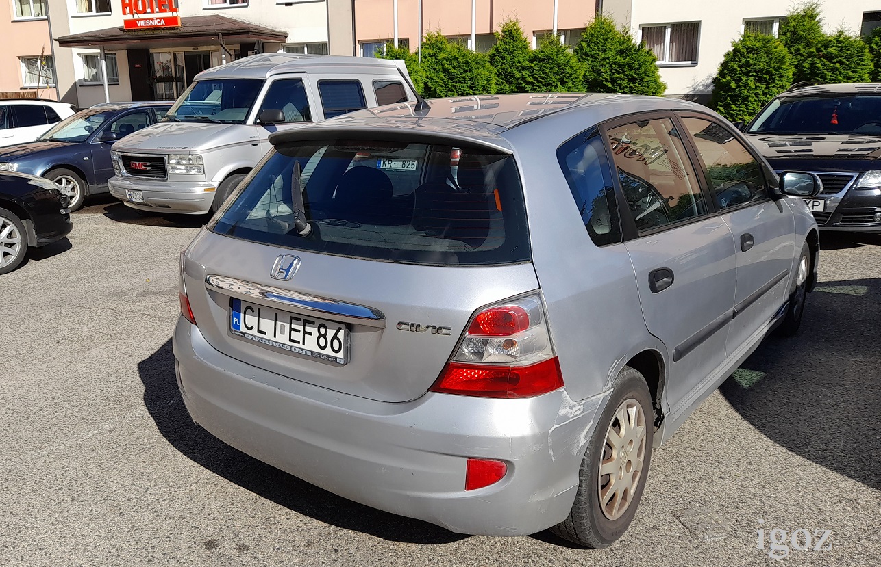 CLI EF86, Honda Civic 7th gen 5-door Hatch (EU), 2000–2005
