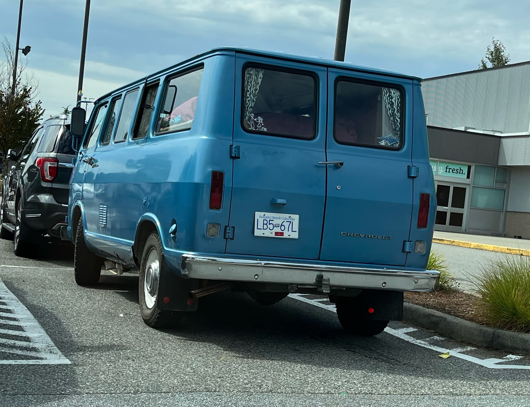 LB5-67L, Chevrolet G-Series Vans 2nd gen (G10/G20), 1967–1970