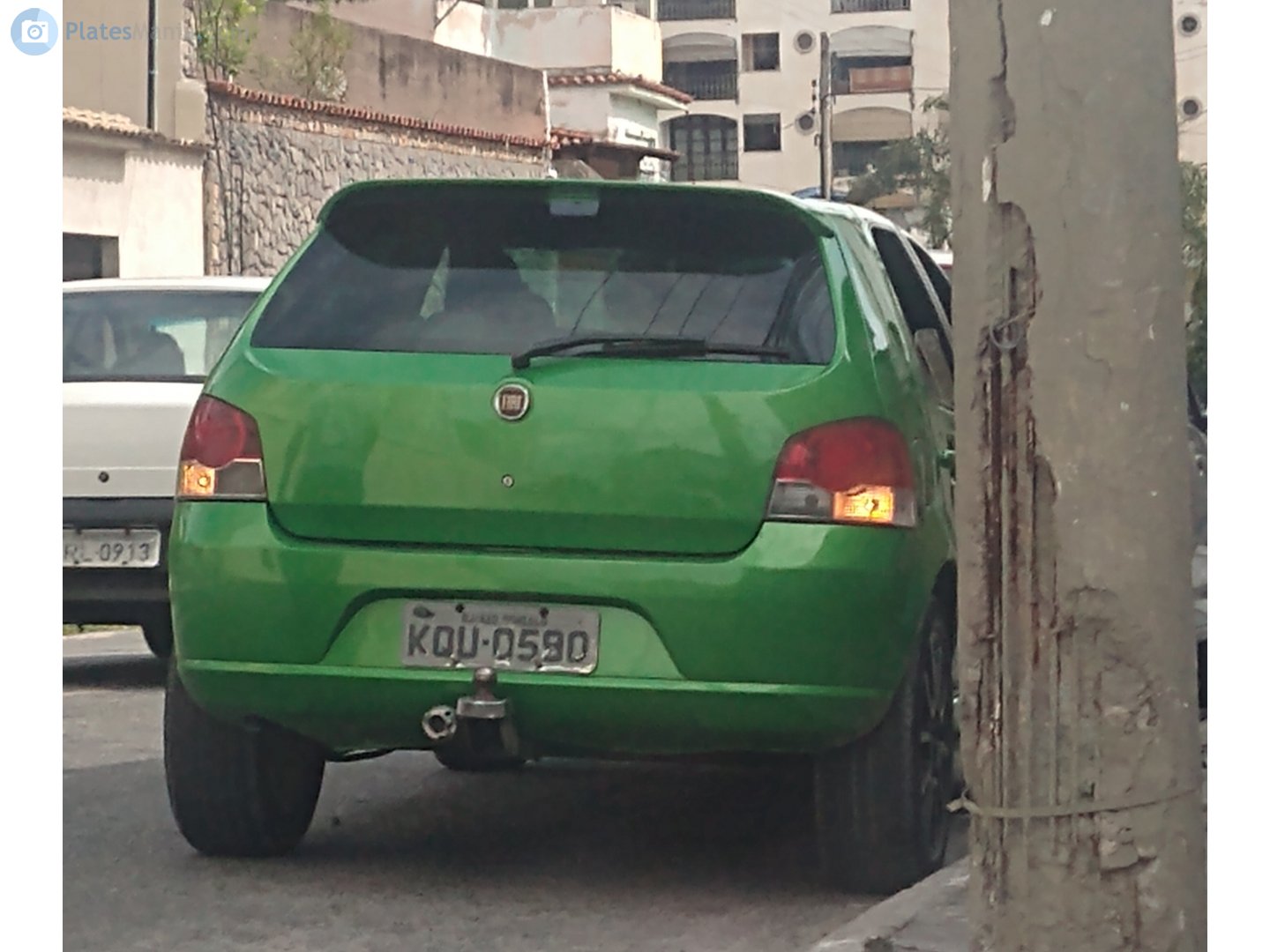 KQU-0590, FIAT Palio 1st gen 5-door Hatch (178; LATAM-market), 3rd facelift, 2007–2011