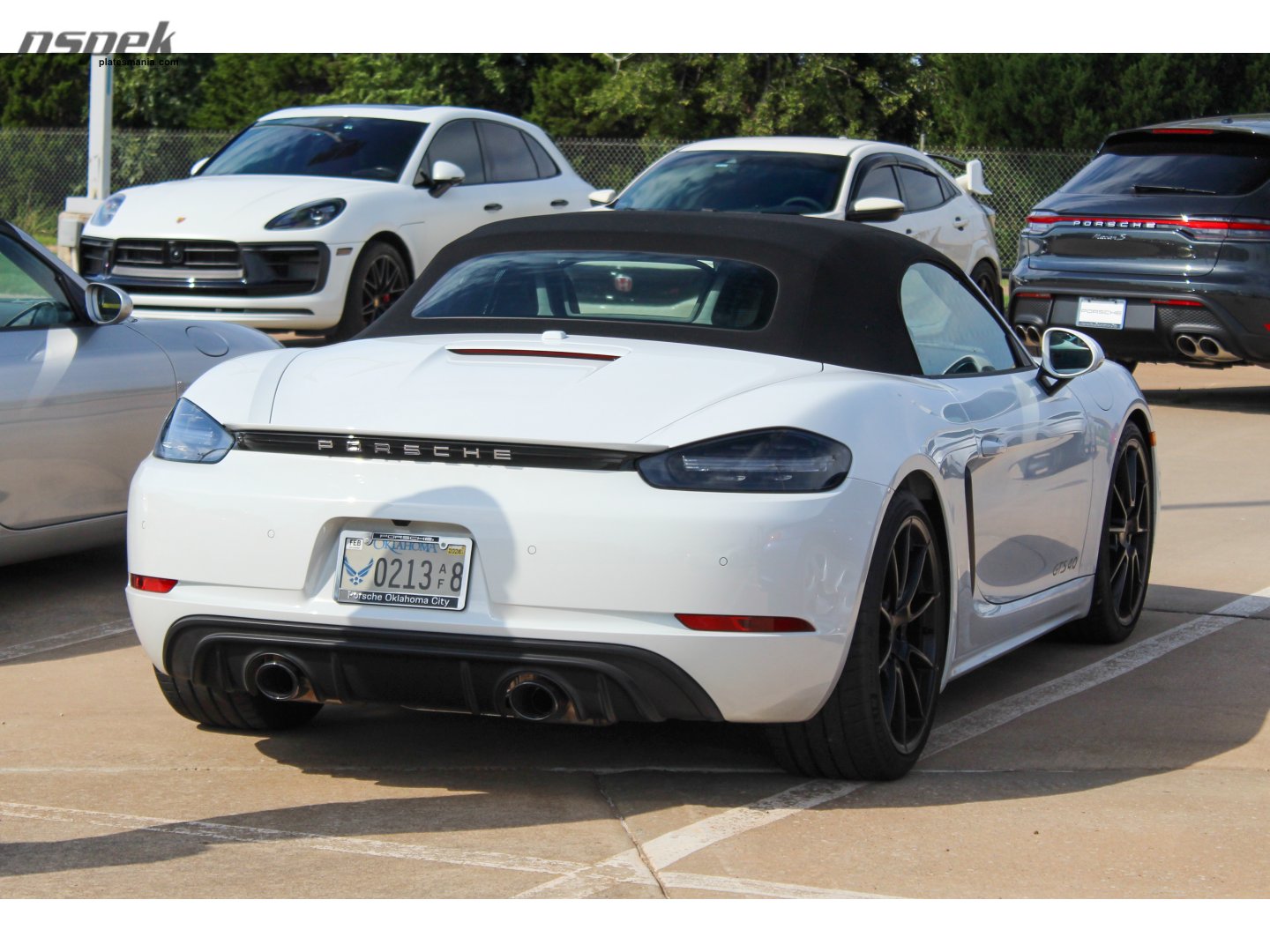 0213 A/F 8, Porsche Boxster 4th gen 718 Boxster (982), 2016–