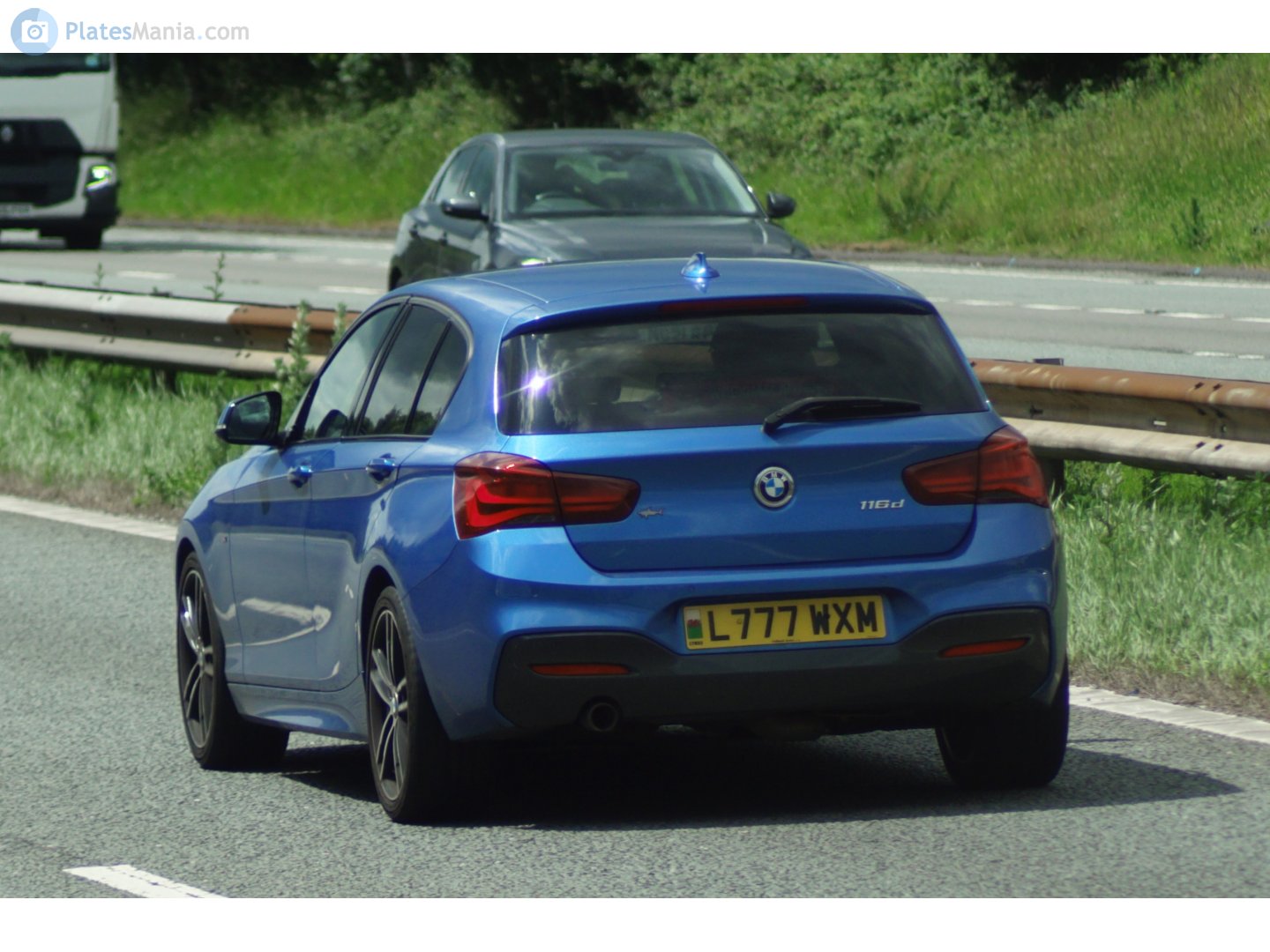 L777WXM, BMW 1 Series 2nd gen 5-door Hatch (F20), facelift, 2015–2019