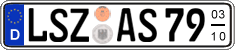 German license plate, Seasonal plates
