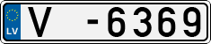 License plate of Latvia, Trailers