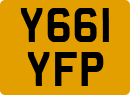 License plate of the United Kingdom, 1983 year system