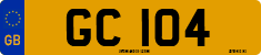 License plate of the United Kingdom, 1903 year system