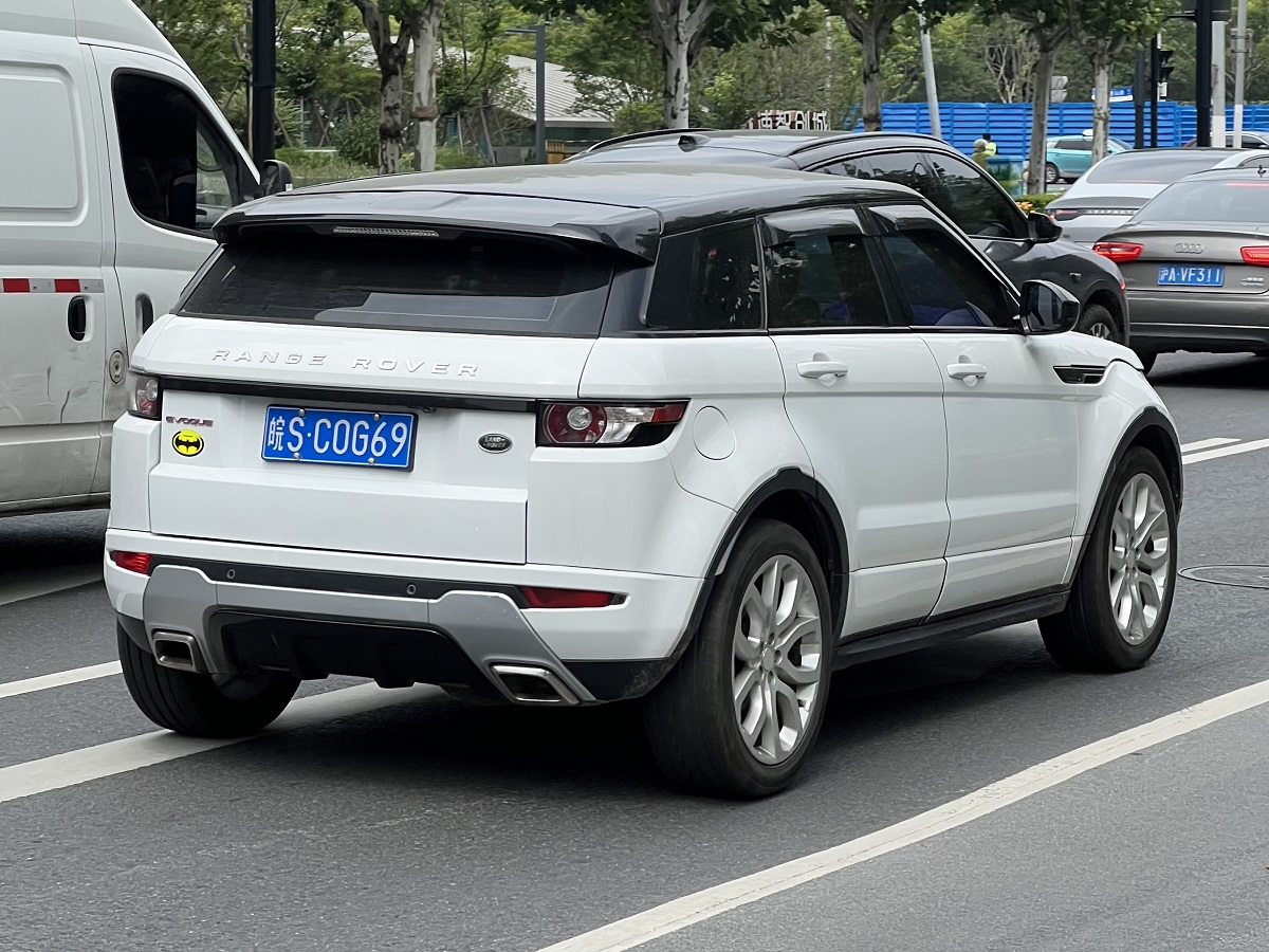 皖S·C0G69, Land Rover Range Rover Evoque 1st gen 5-door SUV (L538), 2011–2019