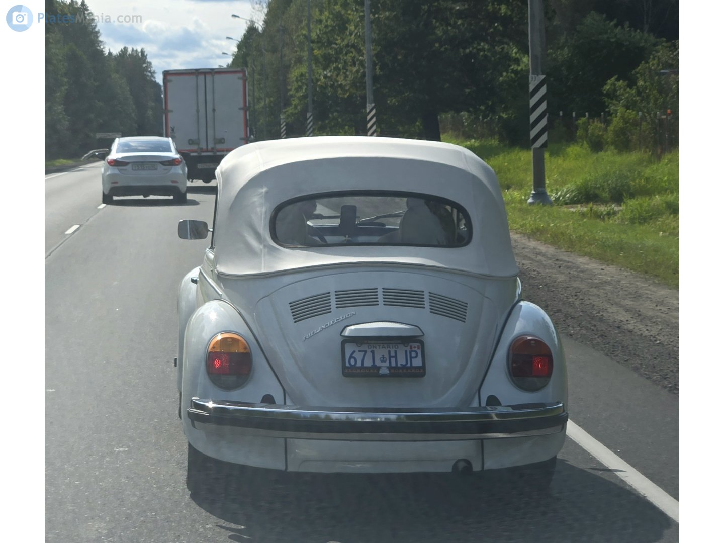 671-HJP, Volkswagen Beetle 1st gen Cabrio (Type 1), 1948­–2003