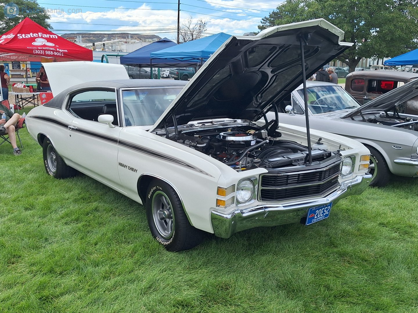 20E52, Chevrolet Chevelle 2nd gen 1971/1972 2-door Hardtop (27/37; A-body), 3rd facelift, 1970–1972