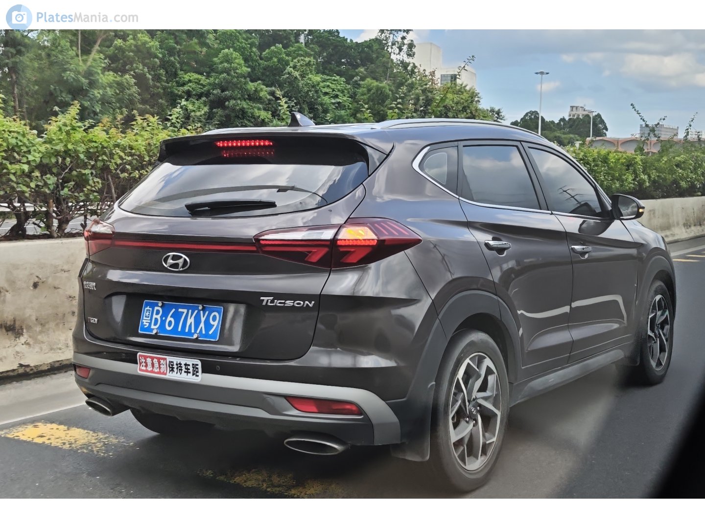 粤B·67KX9, Hyundai Tucson 3rd gen (TL; CN-market), 2nd facelift, 2019–