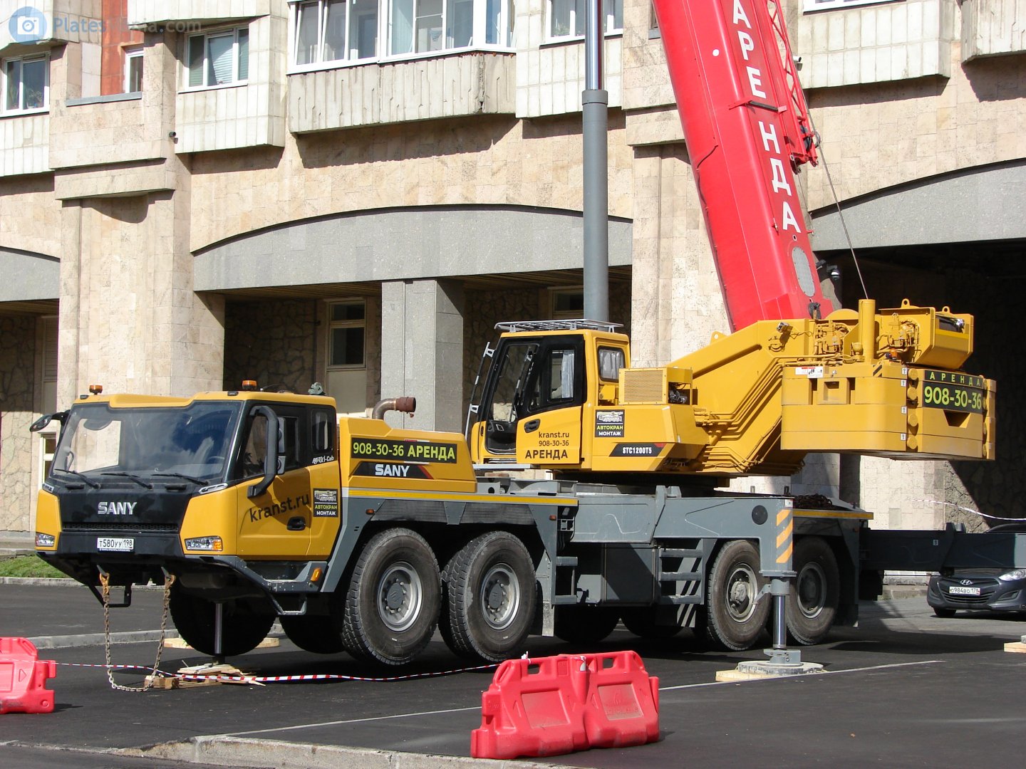 т 580 уу 198, Sany STC-Series 