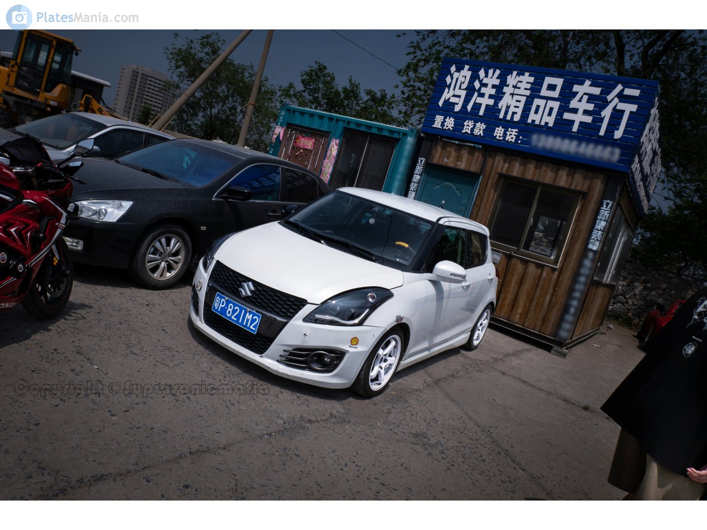 粤P·821M2, Suzuki Swift 6th gen Sport 5-door Hatch (AZG/ZC32), 2011–2017