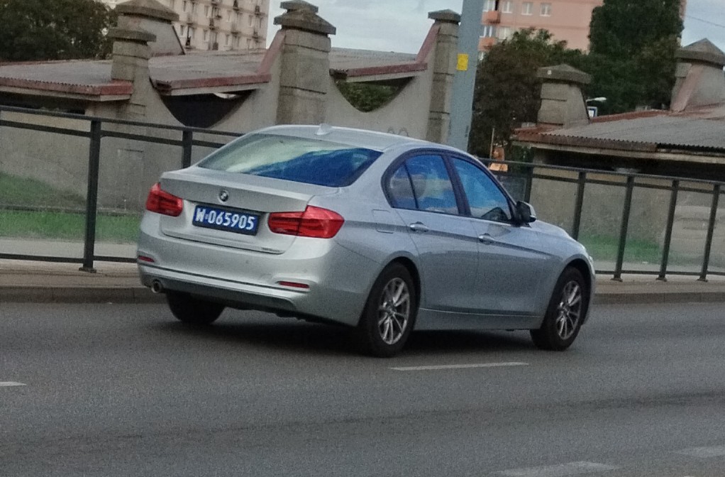 W 065905, BMW 3 Series 6th gen Sedan (F30/F35), 2011–2019