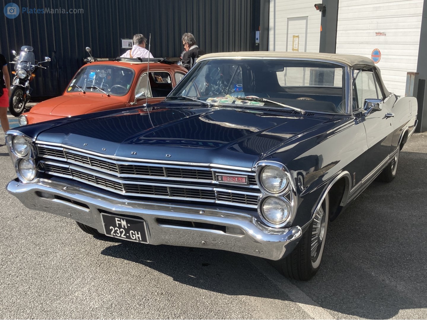 FM-232-GH, Ford Galaxie 3rd gen 1967 2-door Convertible (76), 2nd facelift, 1966–1967