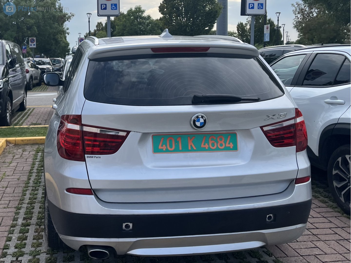 401 K 4684, BMW X3 2nd gen (F25), 2010–2014