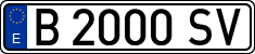 License plates of Spain, 1971 year series
