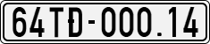 License plate of Vietnam, Specialty plates