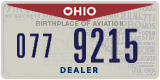 Ohio, Dealer (1(23) X1XX)