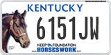 Kentucky, Specialty plates (1234AB)