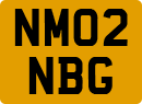 License plate of the United Kingdom, 2001 year system