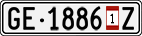 License plate of Switzerland, Vehicles w/o paid duty (with 