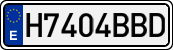 License plates of Spain, Specialty plates