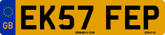 License plate of the United Kingdom, 2001 year system