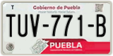 Puebla, Cars (AAA-000-A)