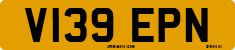 License plate of the United Kingdom, 1983 year system