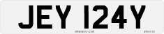License plate of the United Kingdom, 1963 year system