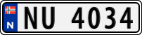 License plate of Norway, Trailers, motorcycles, special vehicles
