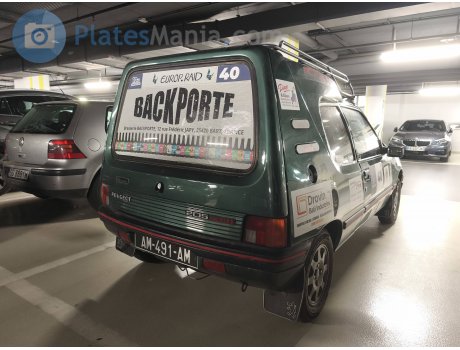 AM-491-AM, Peugeot 205