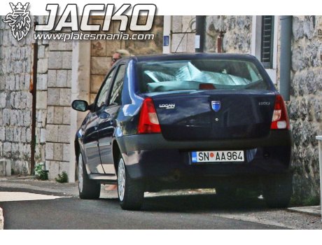 ŠN AA964, Dacia Logan