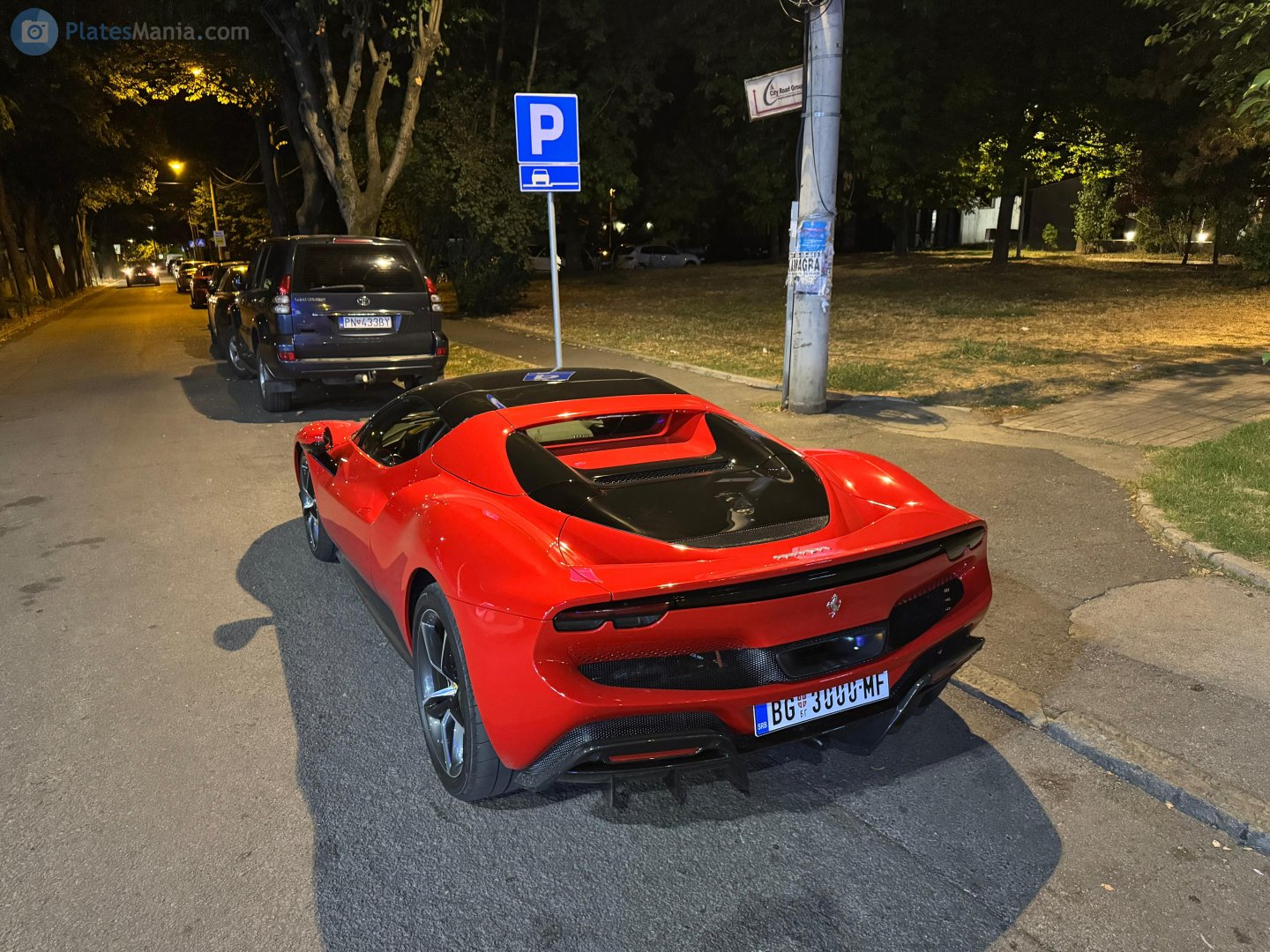 BG 3000-MF, Ferrari 296 1st gen (GTS) Targa (F171), 2022–