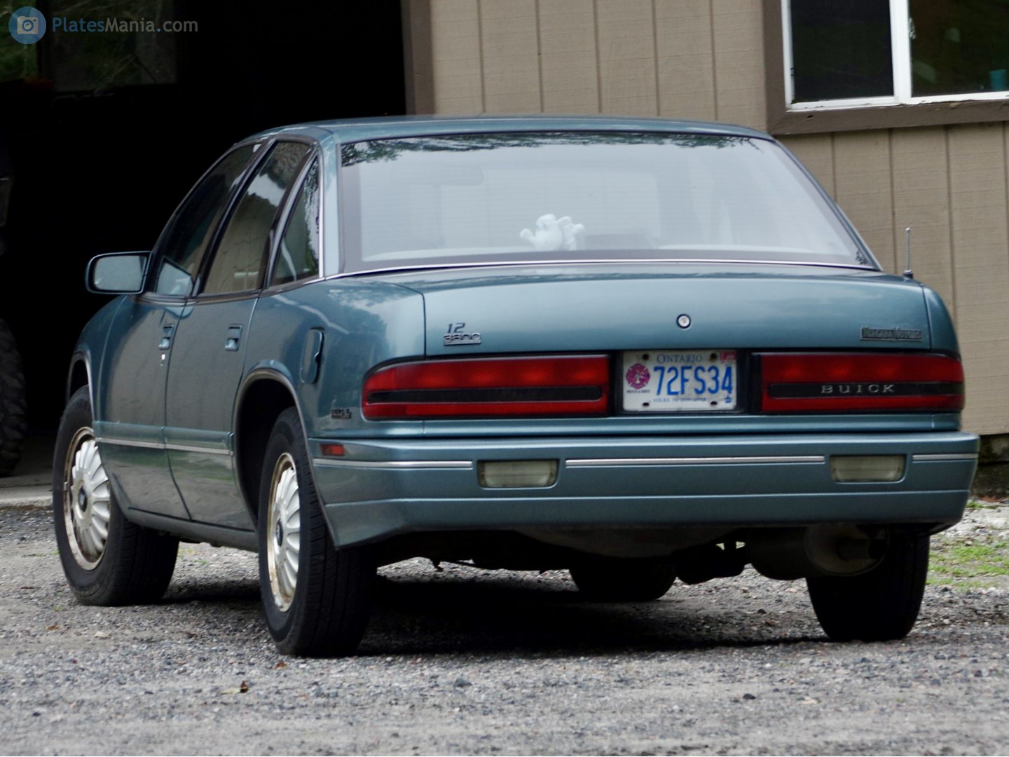72FS34, Buick Regal 3rd gen Sedan (19; W-body), facelift, 1992–1996