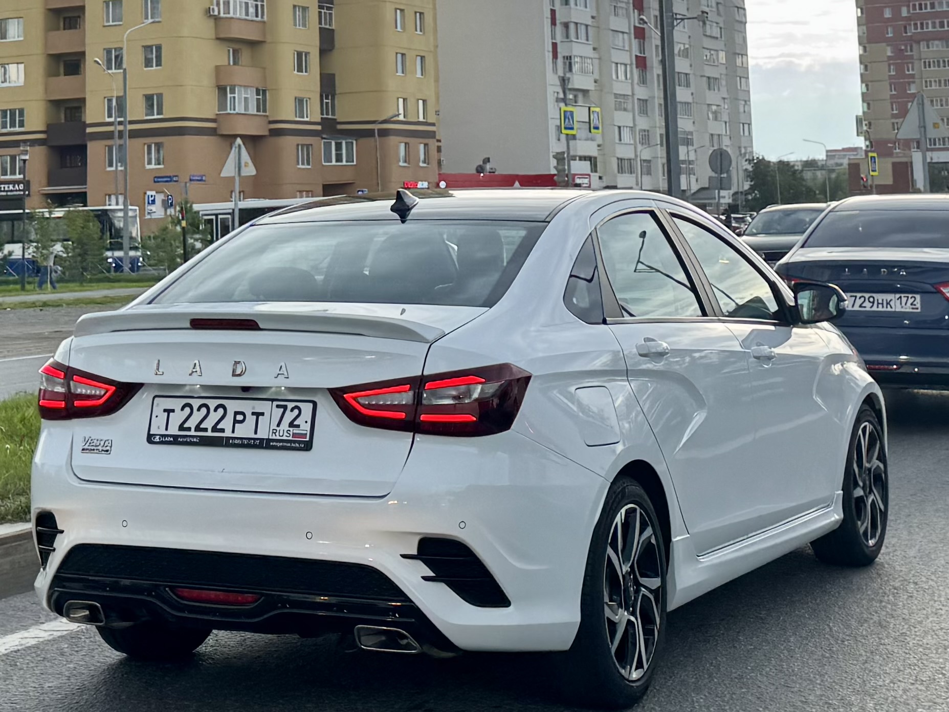 т 222 рт 72, Lada (VAZ) Vesta 1st gen Sport / Sportline Sedan (GFLS), facelift, 2023–
