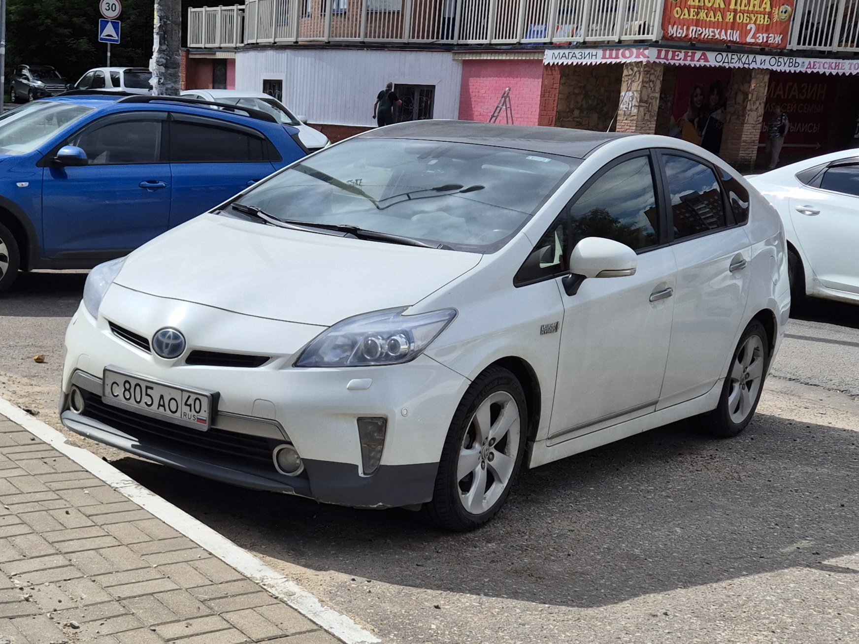 с 805 ао 40, Toyota Prius 3rd gen PHV Liftback (ZVW35), 2012–2016