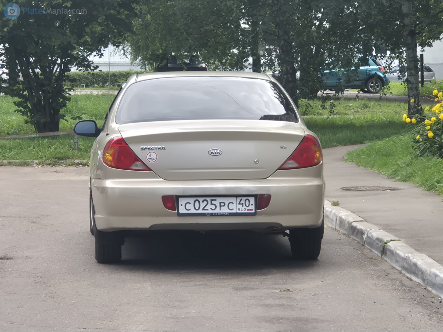 с 025 рс 40, Kia Spectra 1st gen Sedan (SD), 2001–2004 (–2011 for others)