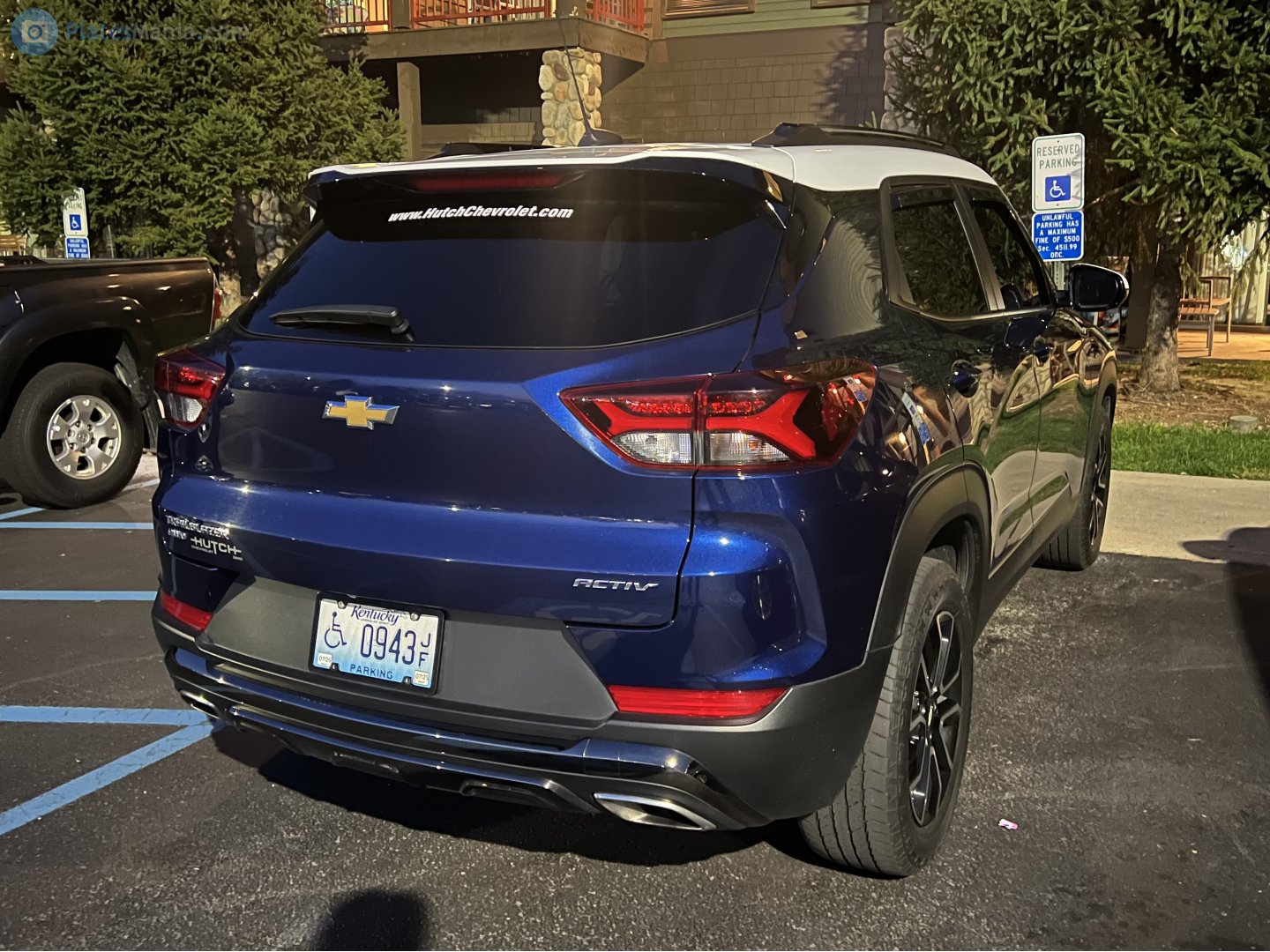 0943 J/F, Chevrolet TrailBlazer 3rd gen Crossover (VSS-F), 2020–