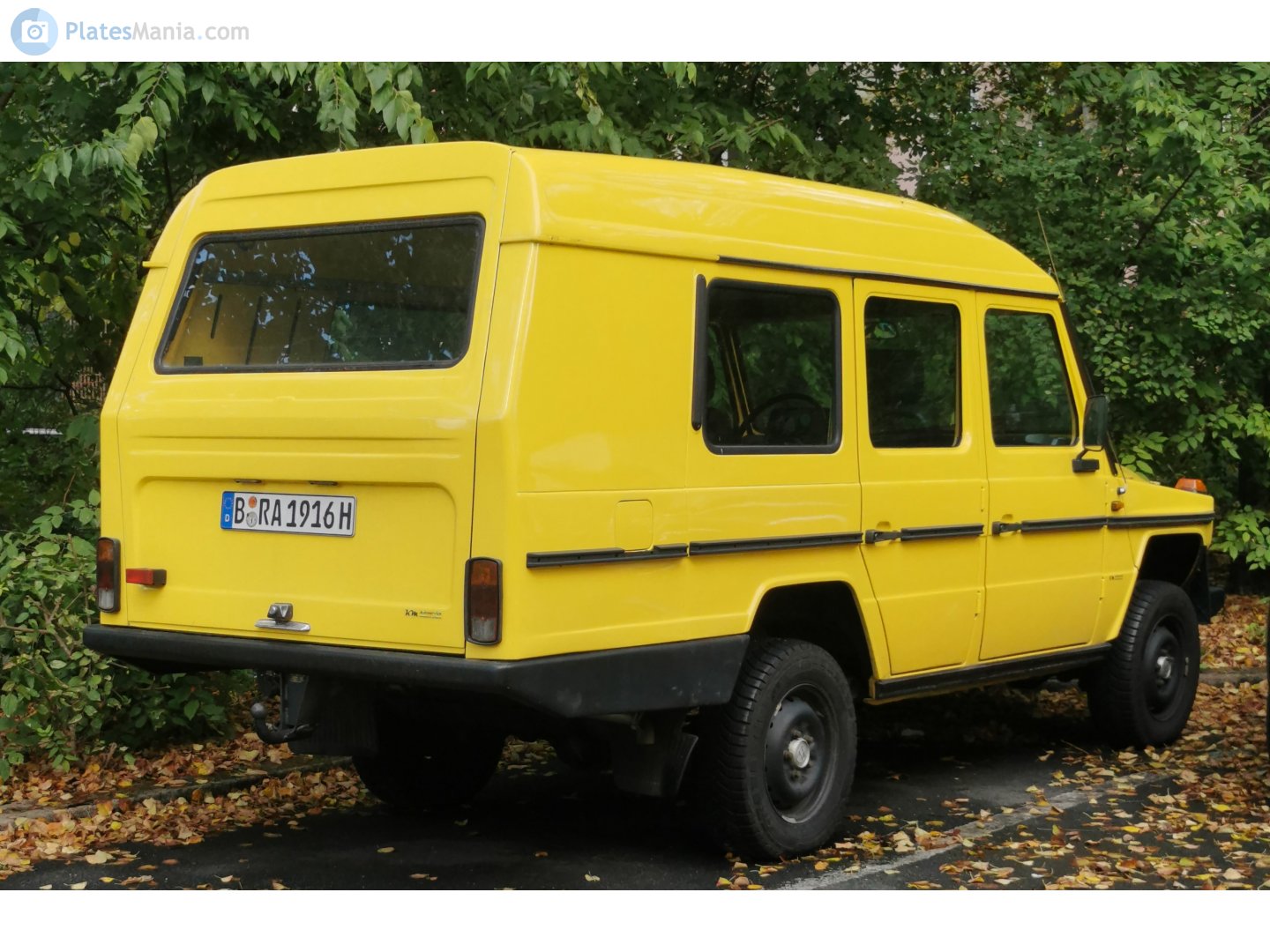 B RA 1916 H, Mercedes-Benz G-Klasse 1st gen Chassis Cab (W460/W461; Utility-spec), 1979–2023