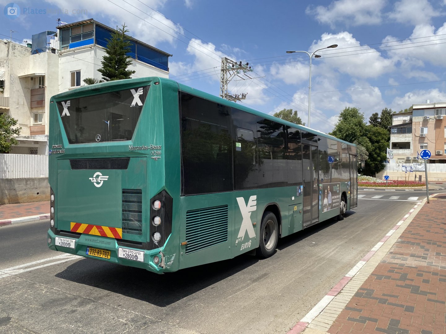 232-83-702, Merkavim Pioneer 3465 Pioneer (Mercedes-Benz OC500LE)