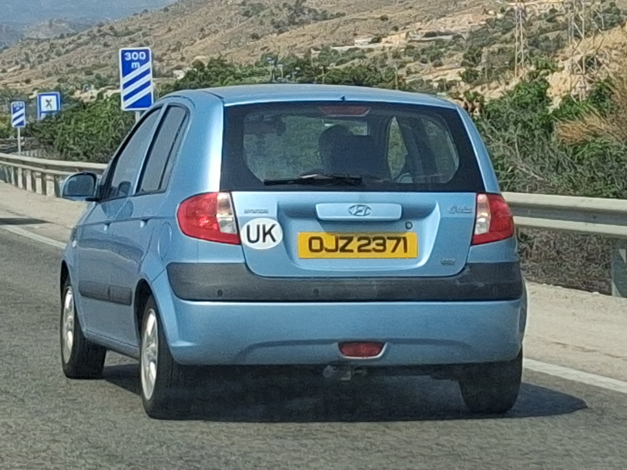 OJZ2371, Hyundai Getz 1st gen 5-door Hatch (TB), facelift, 2005–2011