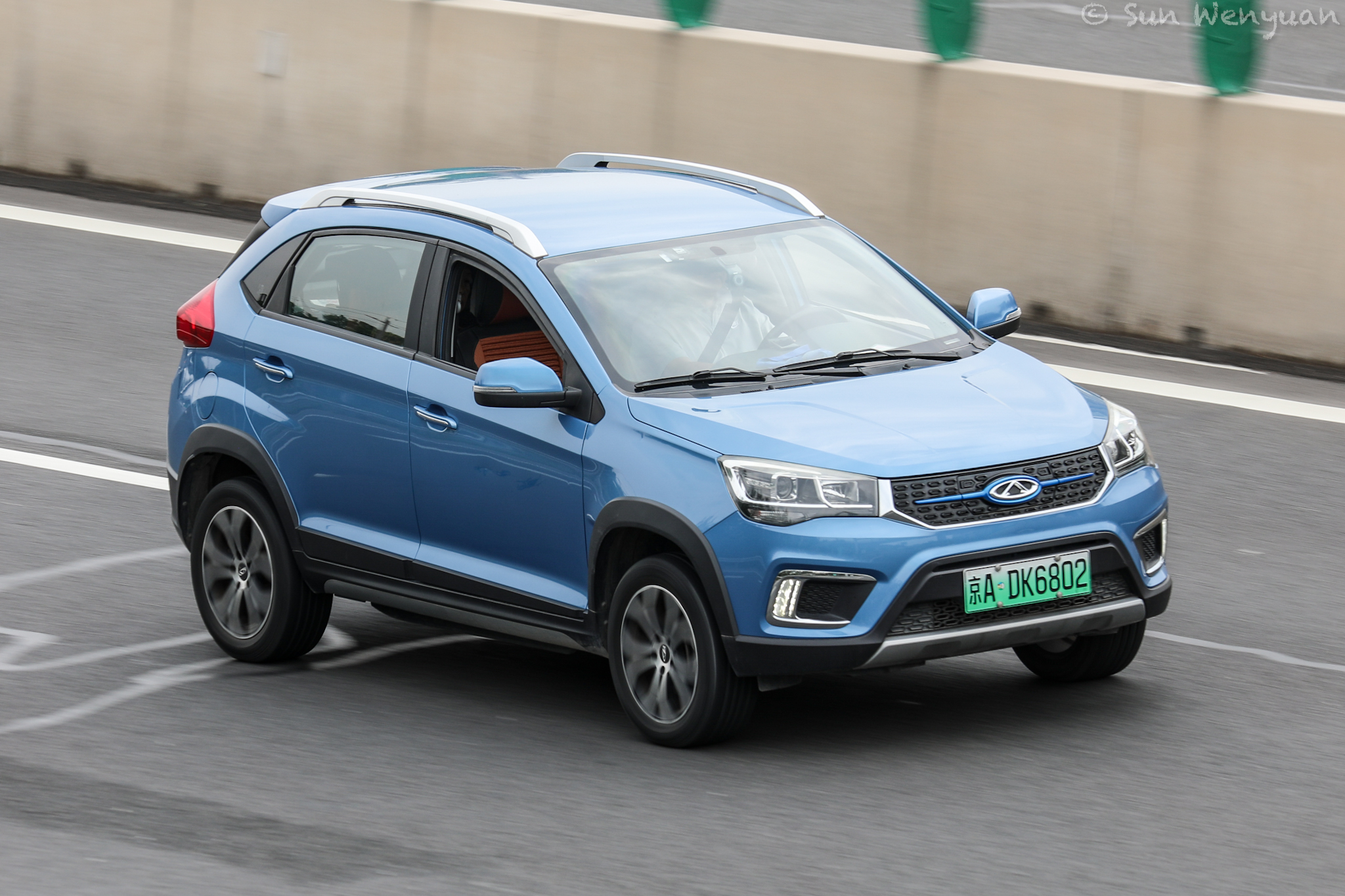 京A·DK6802, Chery (Chirey) Tiggo 3 1st gen xe (A13), 2018­–2020