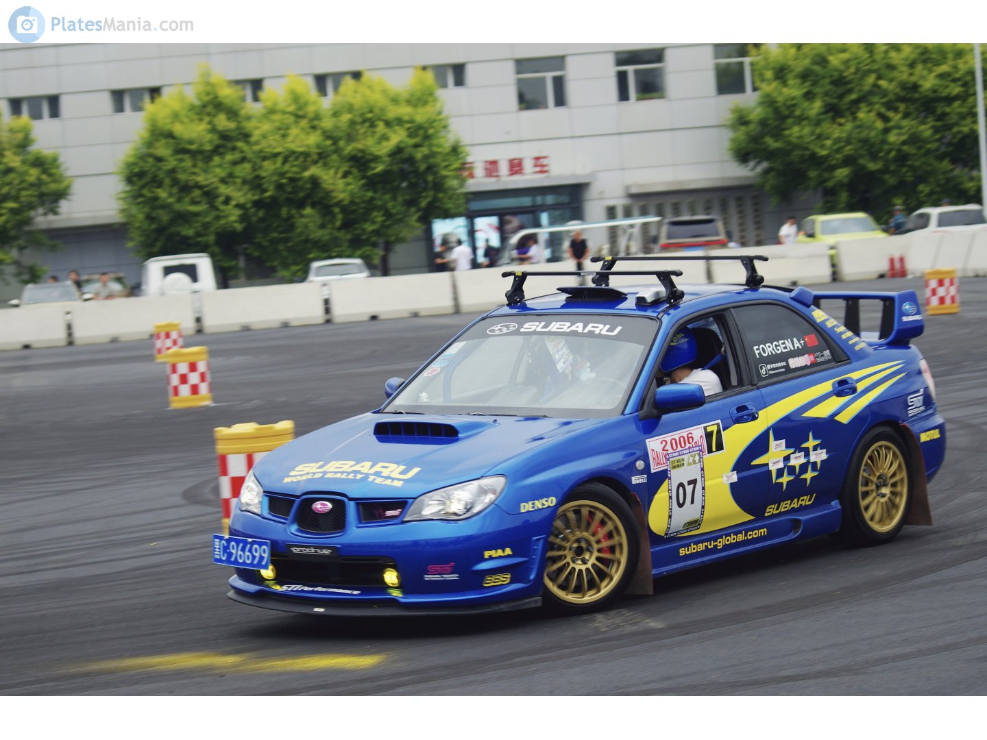 黑C·96699, Subaru Impreza WRX STi 2nd gen Sedan (GD), 2nd facelift, 2005–2007