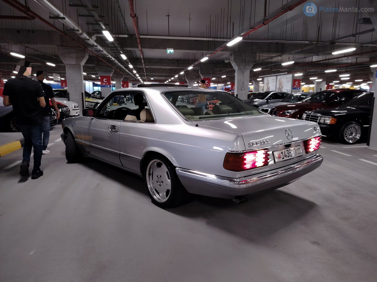 143520, Mercedes-Benz S-Klasse 4th gen Coupé (C126), 1981–1991