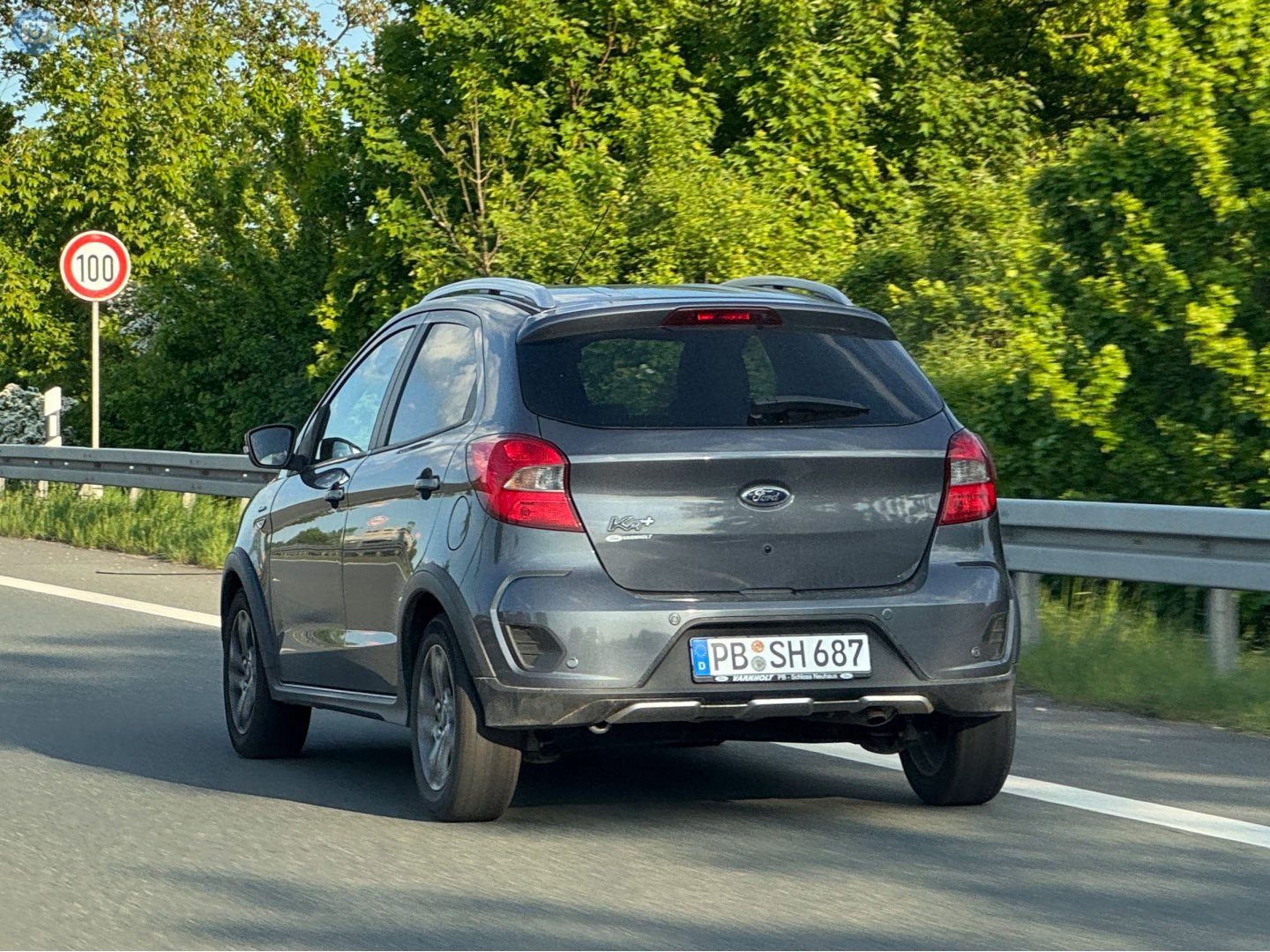 PB SH 687, Ford Ka 3rd gen (Ka+) Freestyle/Active Hatch (B562; UK), facelift, 2018–2021
