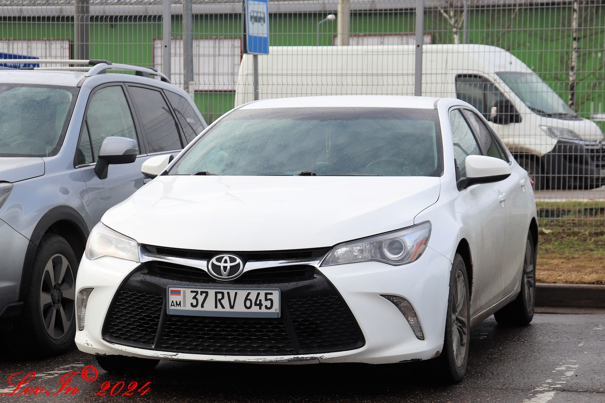 37 RV 645, Toyota Camry 7th gen (Altise, Atara) (XV50; NA- and AU-market), facelift, 2014–2018
